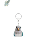 Flat Acrylic Parrot Keychain