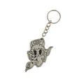 Diablo Silver Keychain