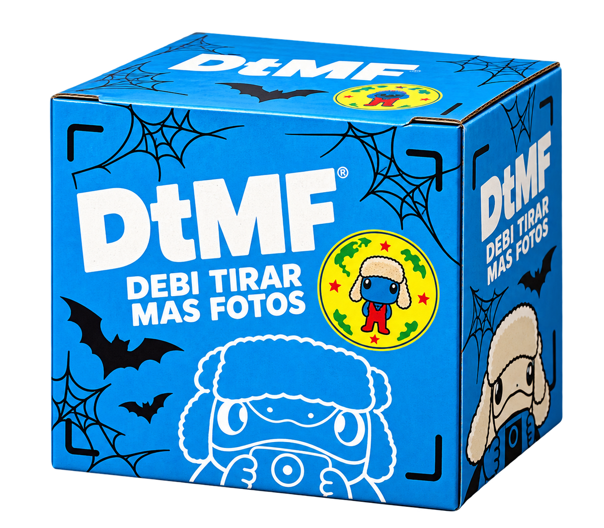 DTMF Halloween Mystery Box Esencial, caja azul con ranita