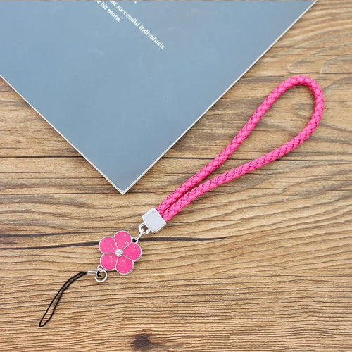 Braided Phone Strap — supplier option Rose