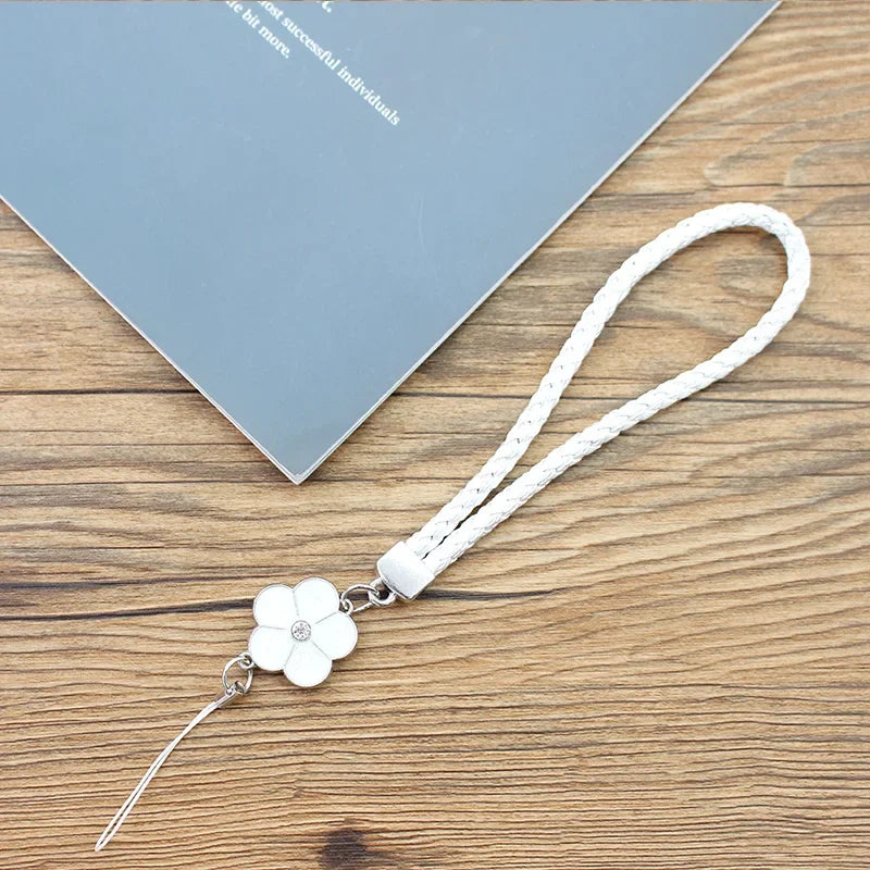 Braided Phone Strap — supplier option White
