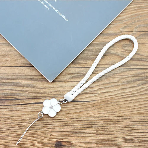 Braided Phone Strap — supplier option White