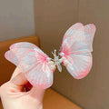 Glitter Butterfly Hair Clip - E