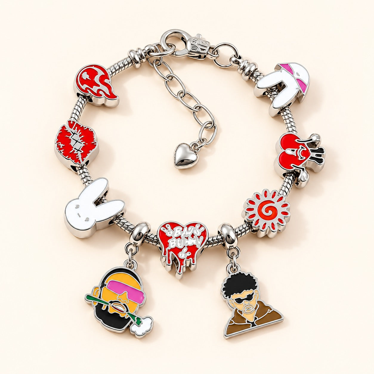 Bunny charm bracelet